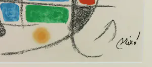 Joan Miro - Litho, Maravillas con Variaciones Acrósticas en El Jardín de Miró - Ingelijst kopen? Bied vanaf 80!