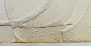 Niet of onleesbaar gesigneerd - Reliëf print uit Peter Stuyvesant Grafiek Collectie kopen? Bied vanaf 1!