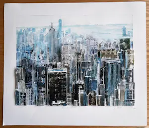 Gottfried Salzmann - Prachtige gesigneerde multiple giclée - 3D werk - 2015 kopen? Bied vanaf 325!