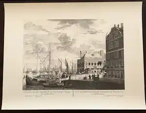 Pieter Fouquet - Prins Hendrikkade Zeeregt Kampersteiger in Amsterdam vendu pour 5€ !