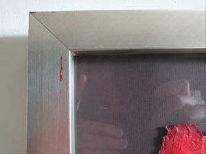 Theo Koster - Five (zeefdruk en collage in luxe lijst) kopen? Bied vanaf 1!