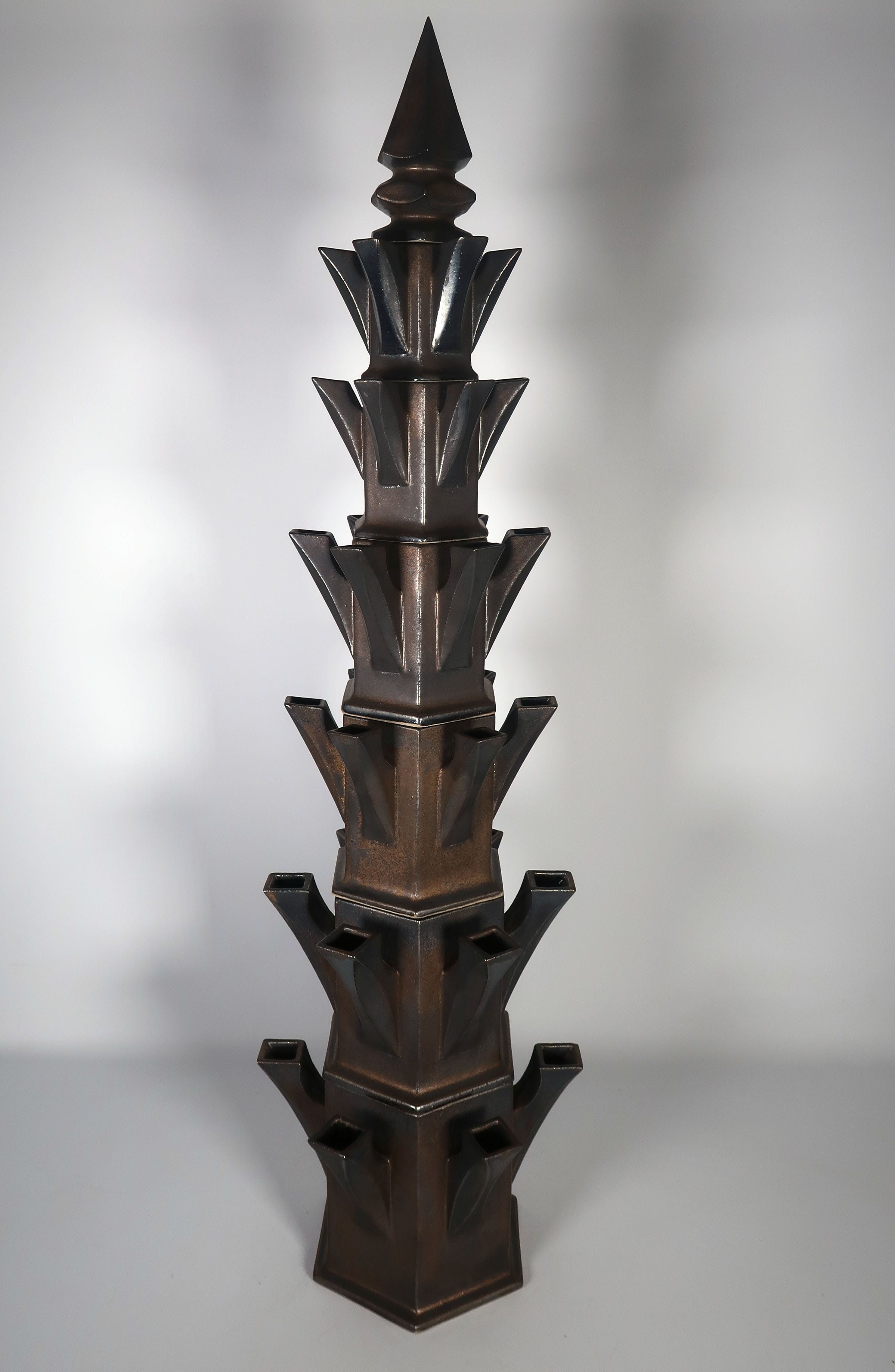 Jan van der Vaart - Geglazuurd aardewerk, Monumentale tulpentoren (Zeer groot) kopen? Bied vanaf 2500!