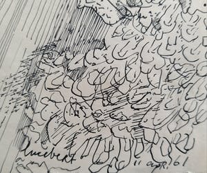 Lucebert - Landschap met figuratief persoon kopen? Bied vanaf 650!