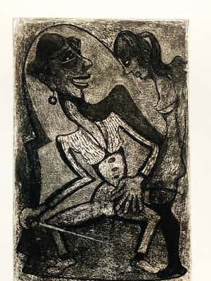 Cor de Wolff - De Graveur verkocht voor € 55!