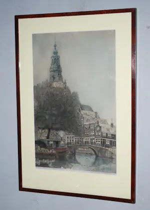 AcheterFrans Everbag - Zuidertoren - Amsterdam - kleurets - oplage 100? Enchérissez de 60!