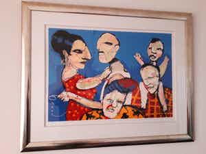 Herman Brood - Family Affair ( met authenticiteit verklaring ) verkocht voor € 450!