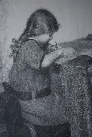 Georg Rueter - Maria in het atelier in Sloterdijk - zeldzaam, van hoge kwaliteit kopen? Bied vanaf 150!