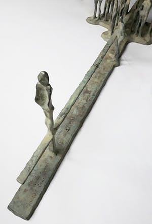 Ronald Tolman - Hommage aan Hannie Schaft, bronzen beeld (unica, zwaar en zeer groot) kopen? Bied vanaf 1850!