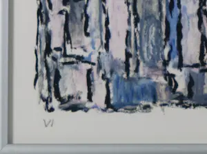 Jan Wolkers - Zeefdruk op papier, Winterbeelden VI - Ingelijst kopen? Bied vanaf 200!