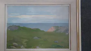 Frederika Broeksmit - Noors landschap - schilderij - kopen? Bied vanaf 45!