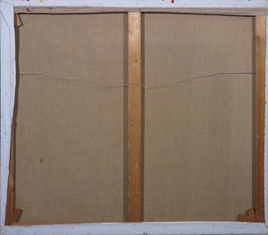Pieter Haan - Acryl op doek, Zonder titel kopen? Bied vanaf 1!