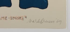 Mark Brusse - Litho, Tokoname-smoke kopen? Bied vanaf 40!