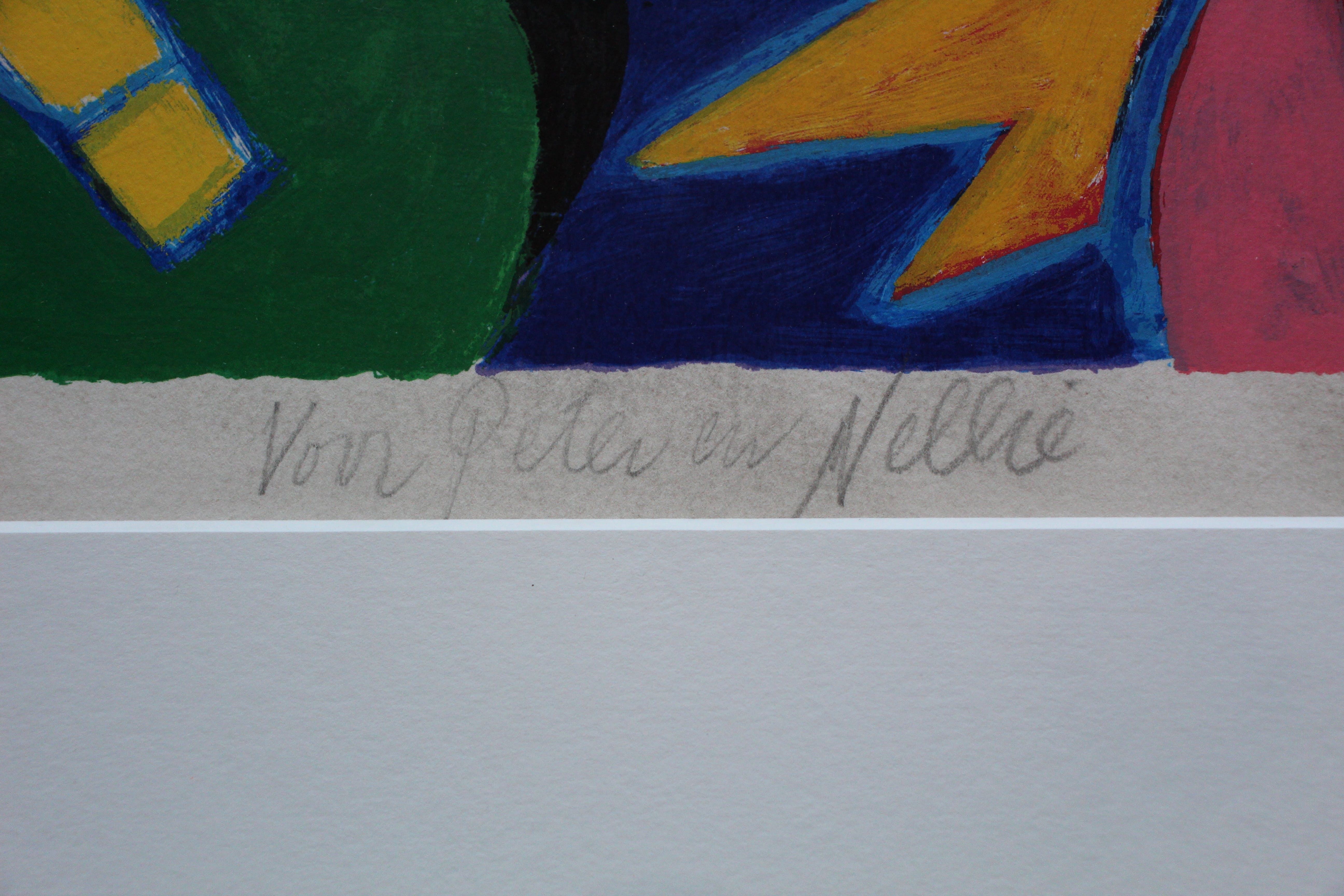 Corneille - zeefdruk: Enchantement du Printemps - 1988 (groot) kopen? Bied vanaf 795!