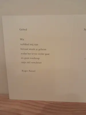 Roger Raveel - Doodsprent kopen? Bied vanaf 75!