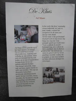 Ad Maas - Kleur tegen kleur kopen? Bied vanaf 75!