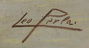 Karl Kaufmann - Olieverf op doek, Vissersboten - Ingelijst kopen? Bied vanaf 1!