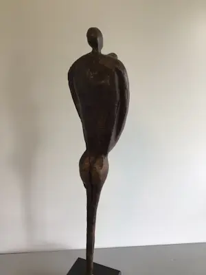 Jos Gielen - Sculptuur “ Twee levens in één gesmolten “ kopen? Bied vanaf 149!