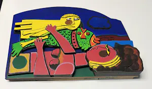 Corneille - Gesigneerd houtsculptuur: Barokke zomer II kopen? Bied vanaf 1800!