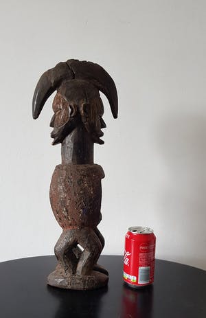 Baule - Een Afrikaans beeld met twee gezichten kopen? Bied vanaf 210!