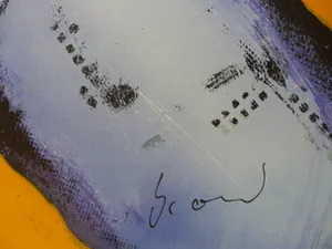 Herman Brood - Kleurenzeefdruk JUMBO Handgesigneerd. kopen? Bied vanaf 1!