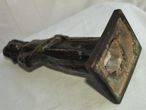 Brons (Onbekend) - Oud bronzen beeld , “Vrouw” – Uit nalatenschap van Herman van den Eerenbeemt kopen? Bied vanaf 1!