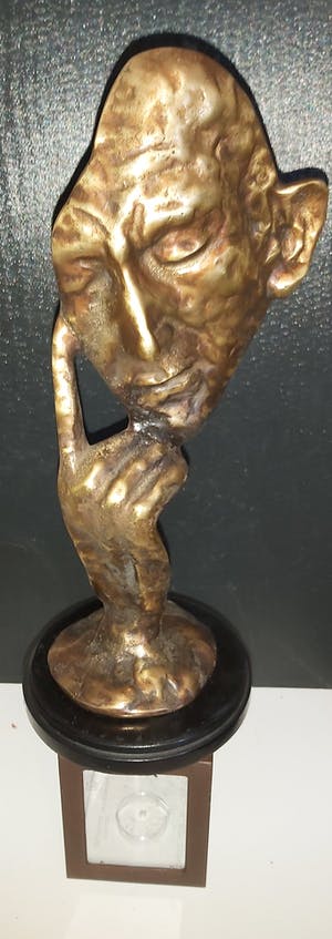 Curiosa - Peinzende man kopen? Bied vanaf 50!