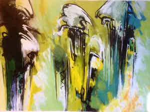 Mattie Schilders - Three, two off perfect pair verkocht voor € 40!