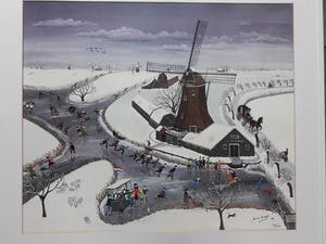 Jannie Kuiper - Papiermolen 'De Schoolmeester' kopen? Bied vanaf 69!
