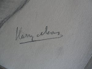 Harry Maas - Potloodtekening . Vrouwelijk naakt. kopen? Bied vanaf 70!