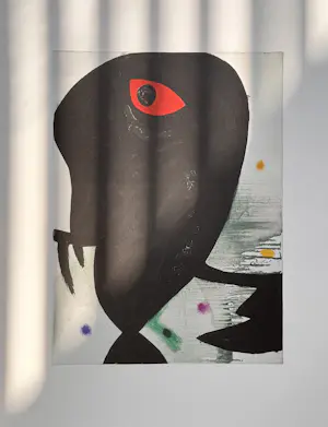 Joan Miro - Prachtige uitgave - Kleurenlitho - 1983 - Beperkte oplage - 'Testa II' kopen? Bied vanaf 145!