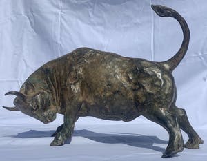 Pierre Chenet - Bronzen stier kopen? Bied vanaf 320!