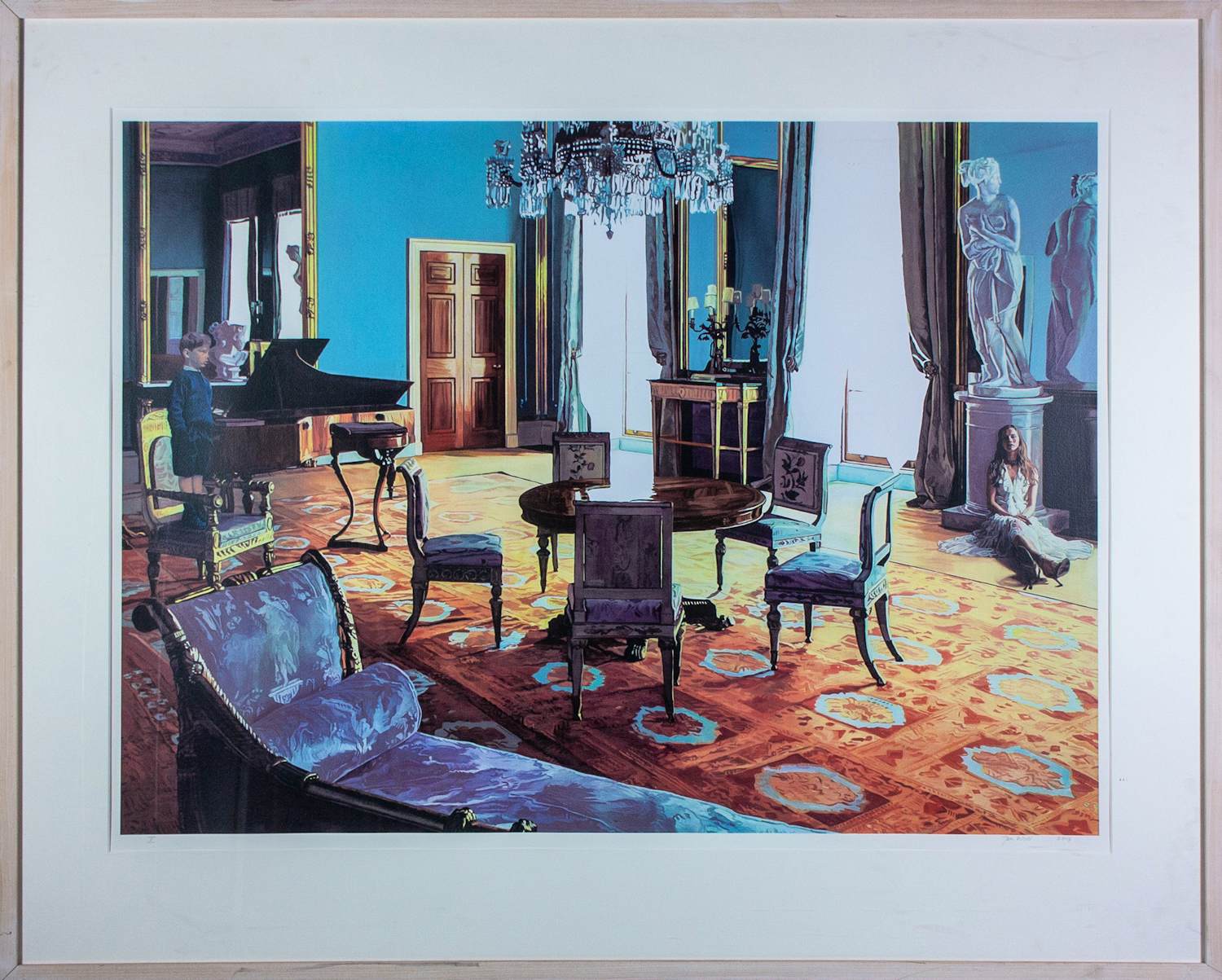 Jan Worst - Zeefdruk, Tacid understanding - Ingelijst (Groot) kopen? Bied vanaf 250!