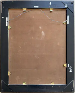 Jan van Ginneke - Olieverf op board: 'Abstracte compositie' . kopen? Bied vanaf 355!