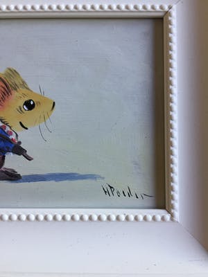 Henk Poeder - Muisje met knapzak kopen? Bied vanaf 45!