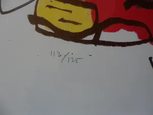 Herman Brood - Zeefdruk. Titel, "Way past cool ". kopen? Bied vanaf 250!