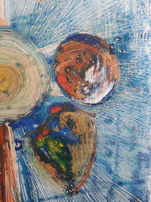 Nico Emons - abstracte compositie kopen? Bied vanaf 48!