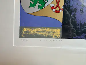 Petrie Klinckhamers - Gesigneerde zeefdruk Maastricht – P. Klinckhamers – 1997 kopen? Bied vanaf 30!