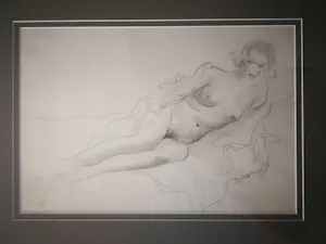 Dick van Luijn - Naakt. Liggende vrouw. kopen? Bied vanaf 199!