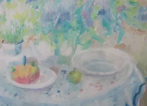 Buy Theo Van Rintel - Stilleven met bloemen en fruit? Bid from 400!