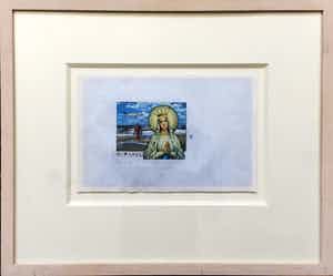 Reinier Lucassen - ‘Mirakel’ collage. verkocht voor € 395!