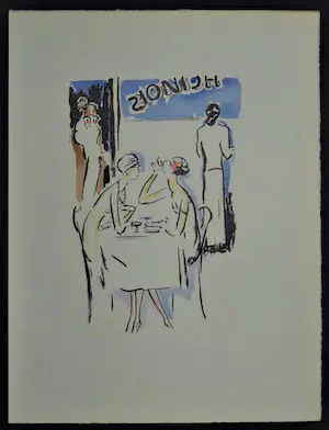 Kees van Dongen - Pochoir uit La Garconne 1925 kopen? Bied vanaf 225!