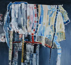 Sophie Mellema - Acryl op paneel, Zonder titel - Ingelijst (Groot) kopen? Bied vanaf 175!