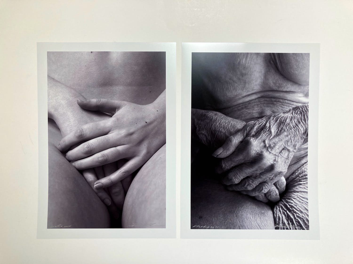Paul Blanca - Gullia & Mother Set van twee A-3 foto's verkocht voor € 420!