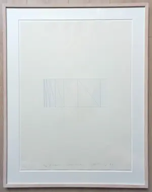 Helmut M. Federle - Diatonic structure, vernis mou ets (mooi ingelijst) kopen? Bied vanaf 395!