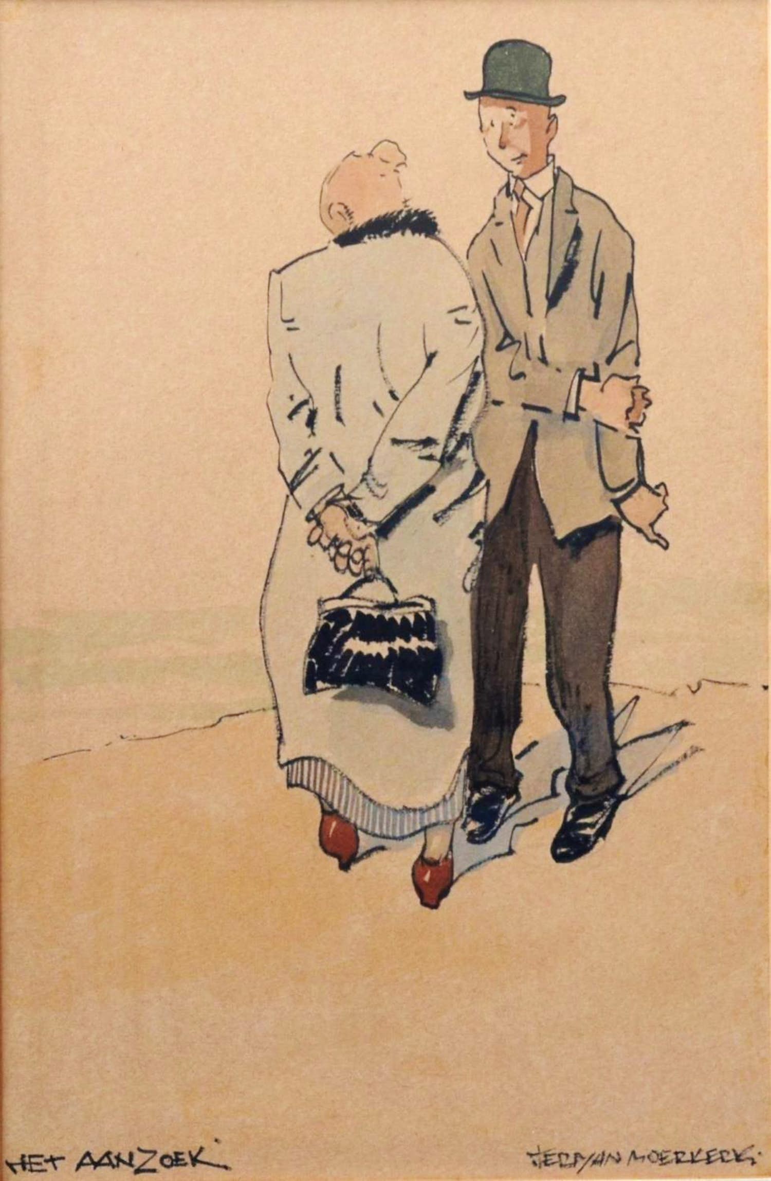 Herman Moerkerk - Het aanzoek verkocht voor € 120!