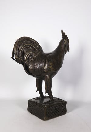 Benin - Brons, Haan (beschermer van de koningin) kopen? Bied vanaf 250!