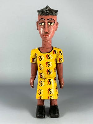 Bobo - 191101 - Tribal Used African Bozo statue - Mali kopen? Bied vanaf 45!