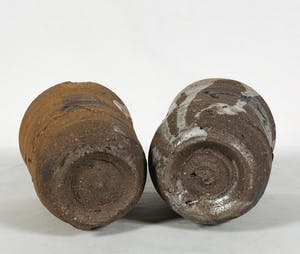 Ad Arma - Lot van twee raku gestookte bekers kopen? Bied vanaf 1!