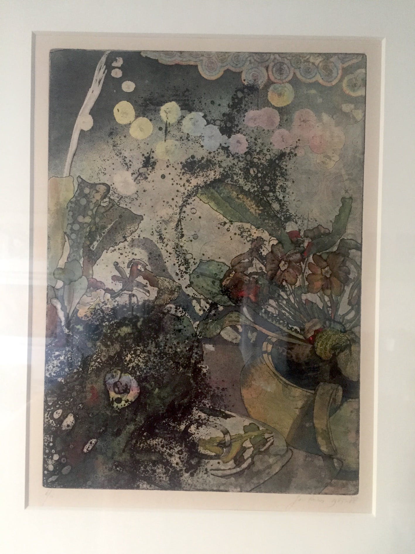 Jan Prins - Lithografie, Prachtig Ingelijst verkocht voor € 55!