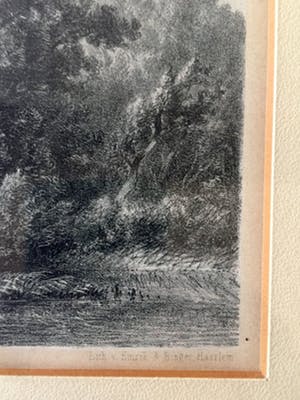 Hendrik Kruseman van Elten - Lithografie, Ingelijst kopen? Bied vanaf 40!